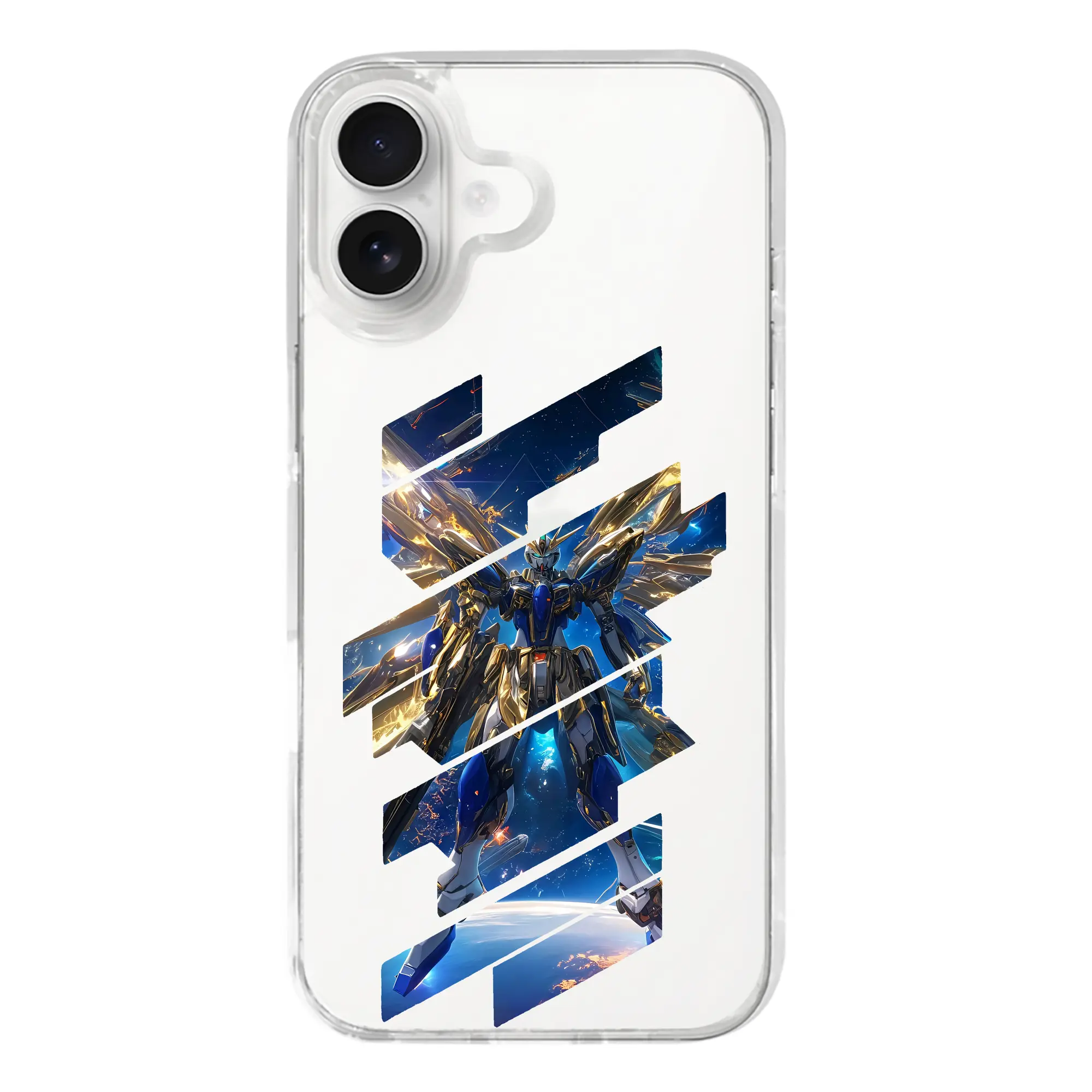 ガンダム グッズ,νガンダム - iPhone 17シリーズ 透明スマホケース – 薄型・耐衝撃・精密フィット保護カバー